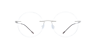 Halo Silver TitaniumEyeglass Frames for Glasses Direct, Front View