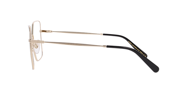 MARC 867 Gold Black MetalEyeglass Frames for Glasses Direct, Side View