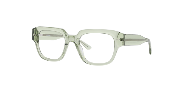 Miller Crystal Light Green AcetateEyeglass Frames for Glasses Direct, Angle View