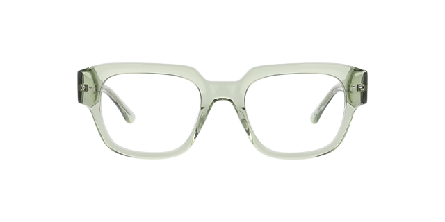 Miller Crystal Light Green AcetateEyeglass Frames for Glasses Direct, Front View