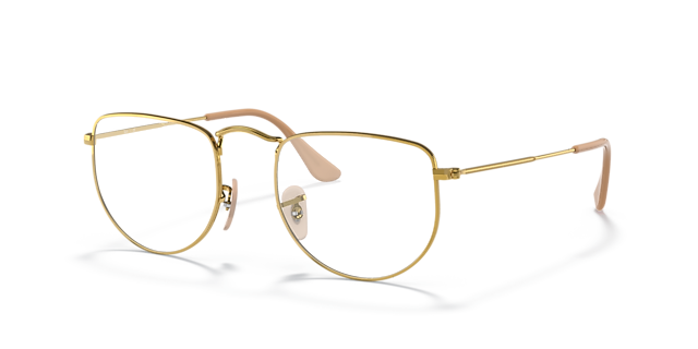 RB3958V Gold MetalEyeglass Frames for Glasses Direct, Angle View