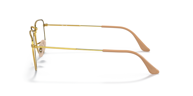 RB3958V Gold MetalEyeglass Frames for Glasses Direct, Side View