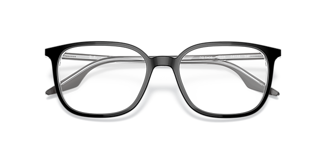 RB5362 Optics Black On Transparent AcetateEyeglass Frames for Glasses Direct, Closed View