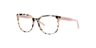 Merlyn Havana Pink AcetateEyeglass Frames for Glasses Direct, Angle View