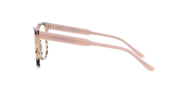 Merlyn Havana Pink AcetateEyeglass Frames for Glasses Direct, Side View