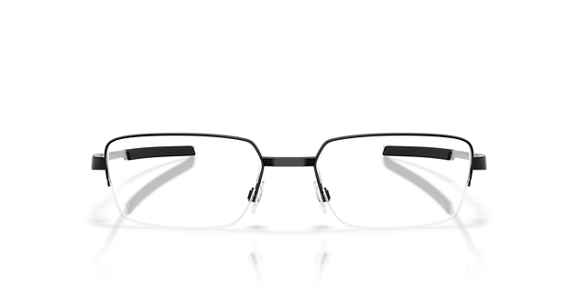 Foil RQ 0.5 Satin Black MetalEyeglass Frames for Glasses Direct, Front View