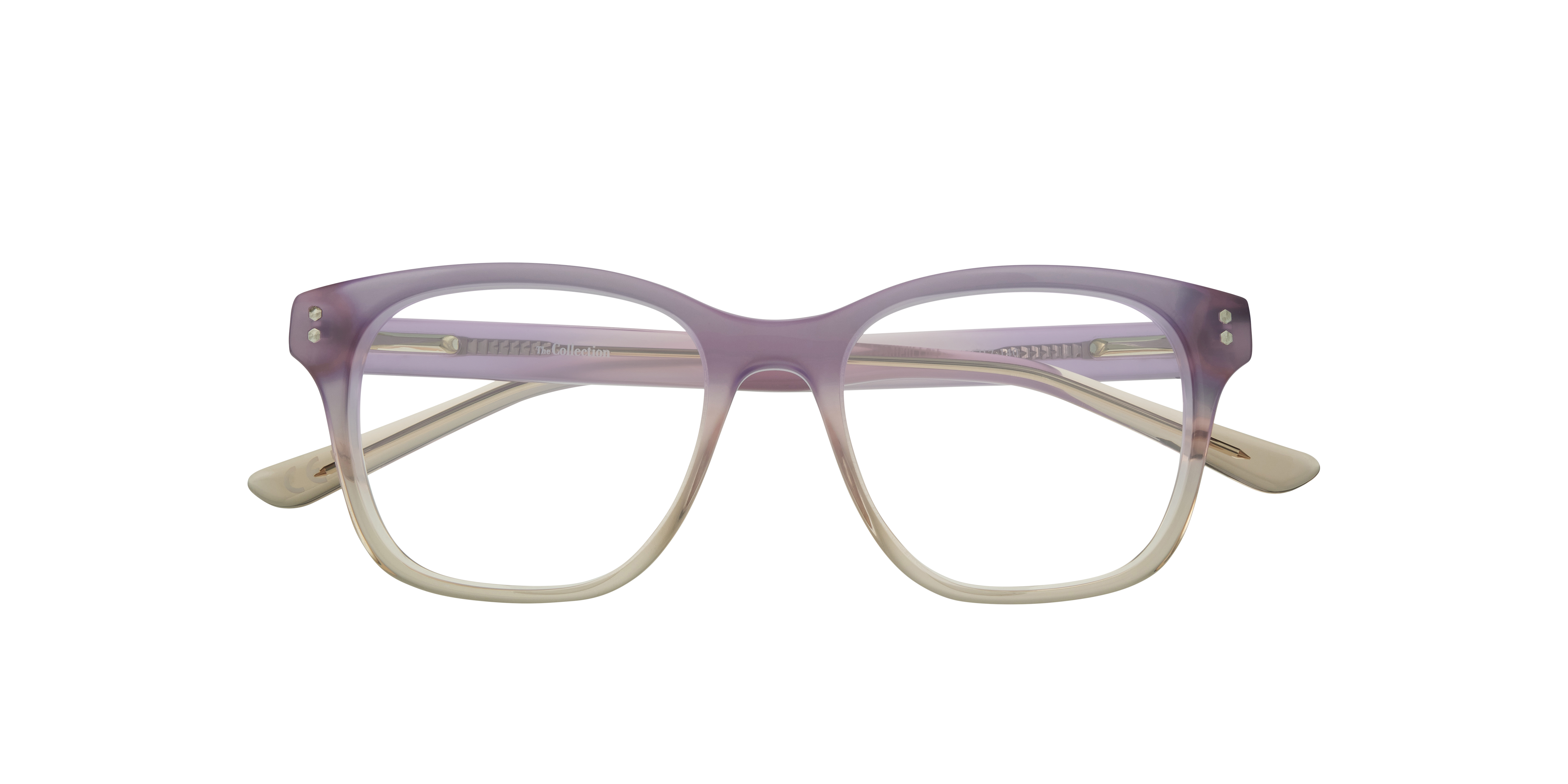 Kendrick Gradient Purple AcetateSunglass Frames for Glasses Direct, Closed View