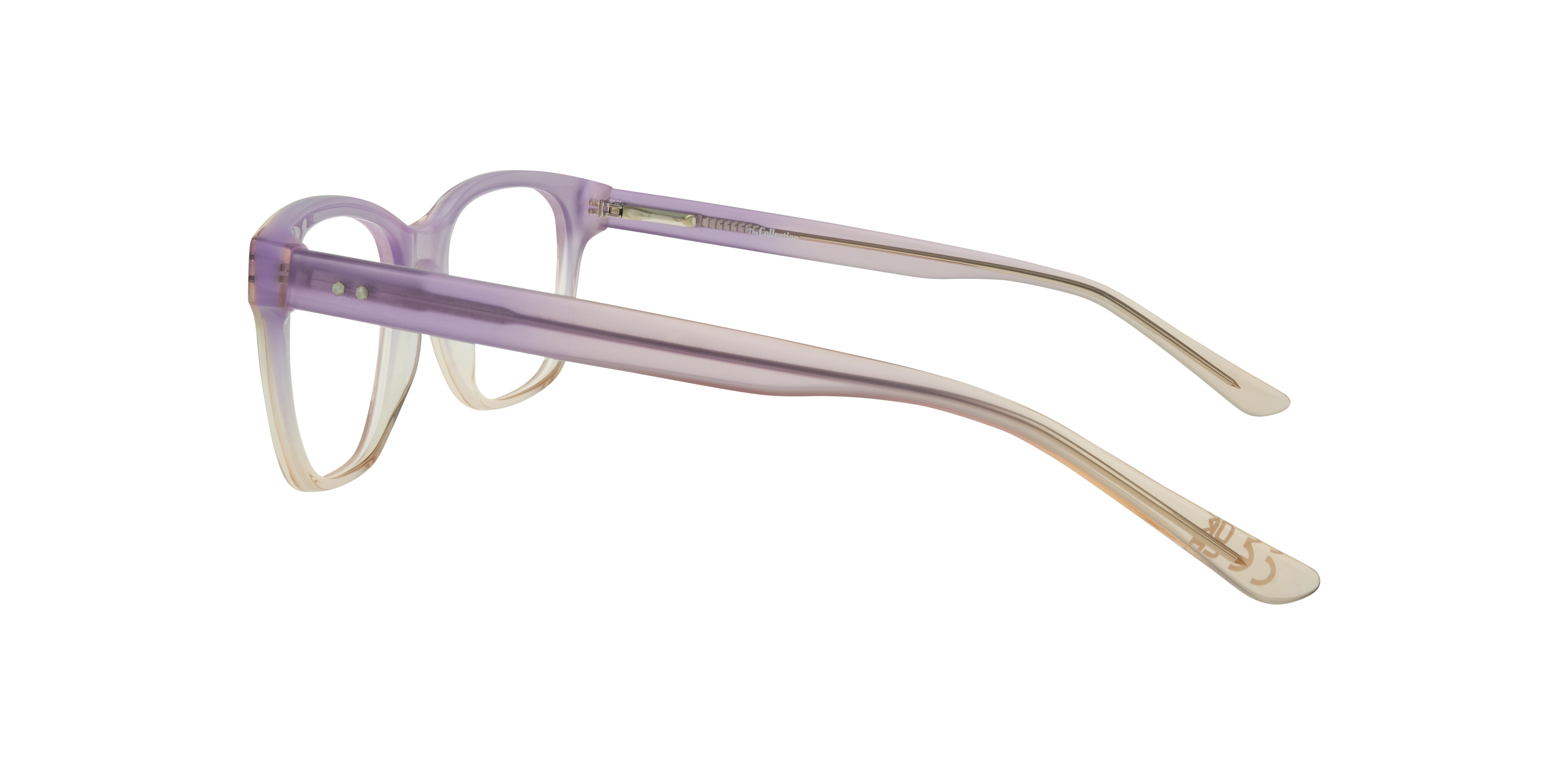 Kendrick Gradient Purple AcetateSunglass Frames for Glasses Direct, Side View