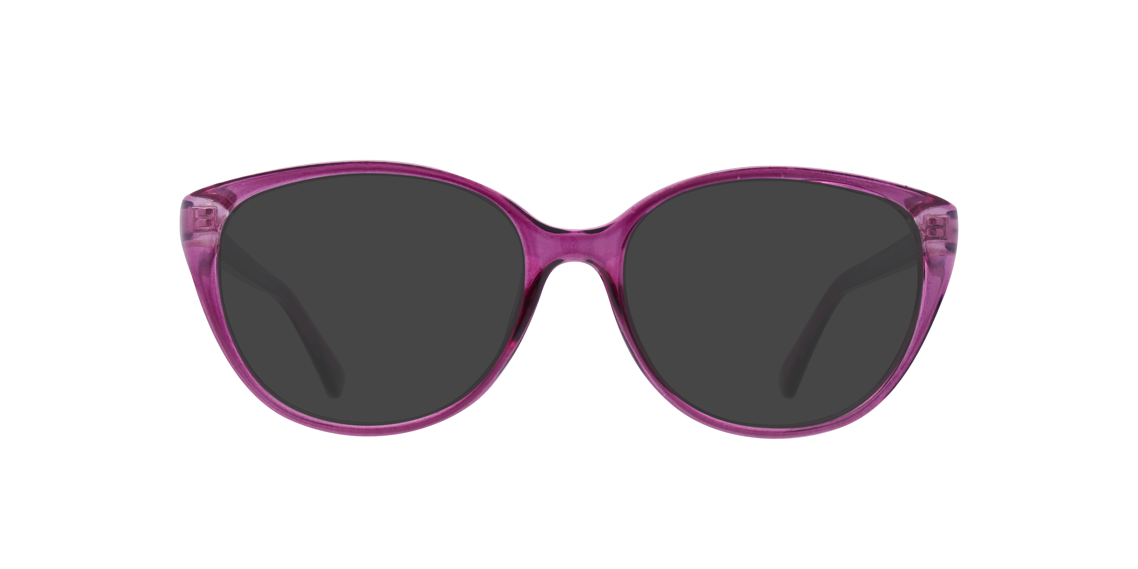 Dawn Shiny Purple PlasticEyeglass Frames for Glasses Direct, with Tinted Lenses
