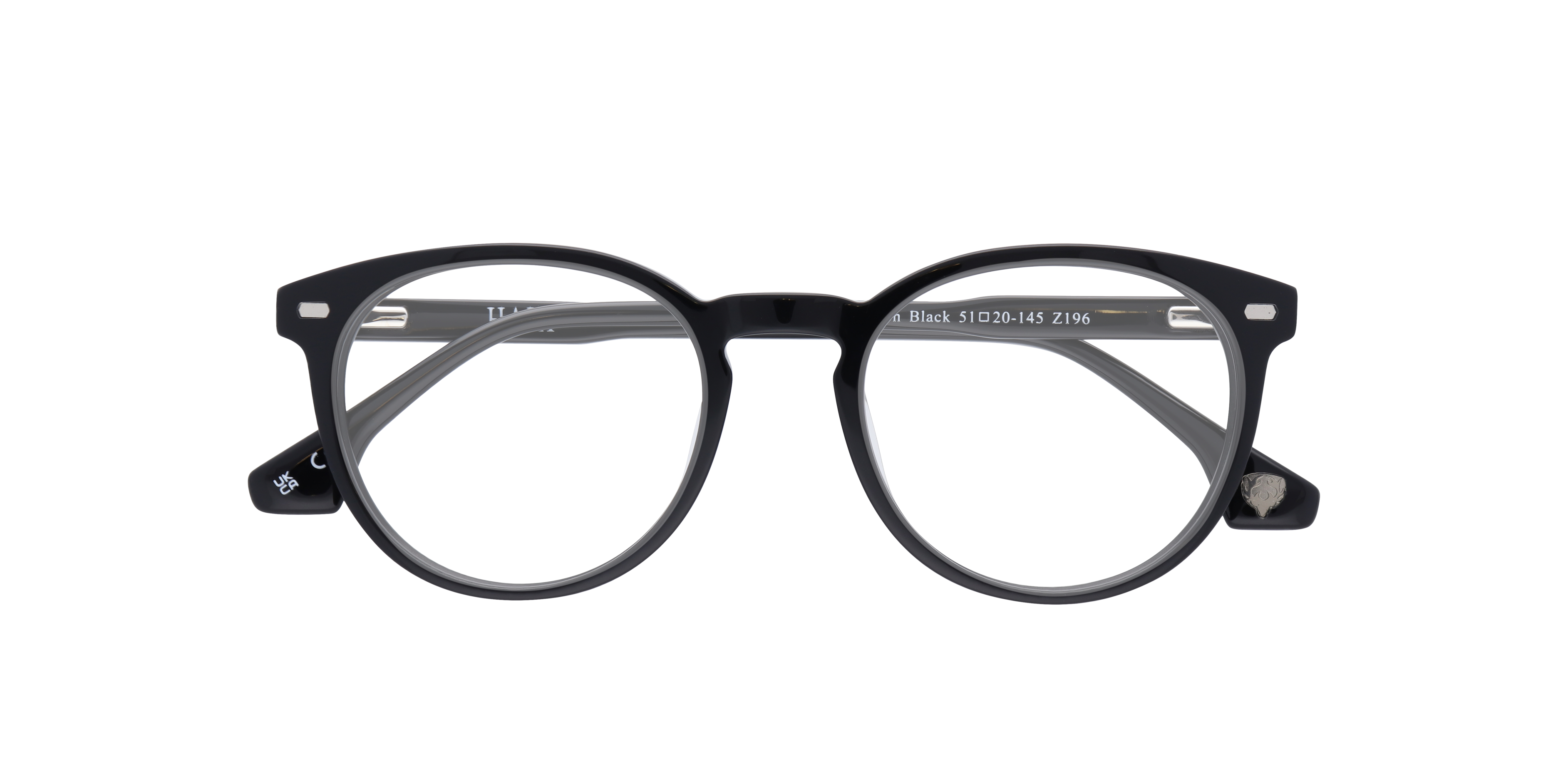 Gibson Black AcetateEyeglass Frames for Glasses Direct, Closed View