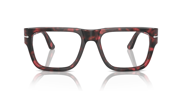 PO3348V Red Havana AcetateEyeglass Frames for Glasses Direct, Front View