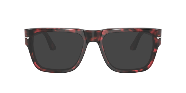 PO3348V Red Havana AcetateEyeglass Frames for Glasses Direct, with Tinted Lenses