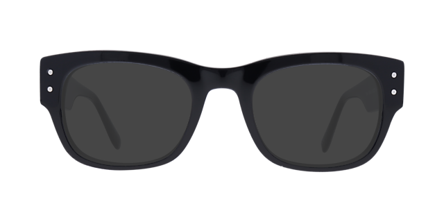 Flynn Black AcetateEyeglass Frames for Glasses Direct, with Tinted Lenses