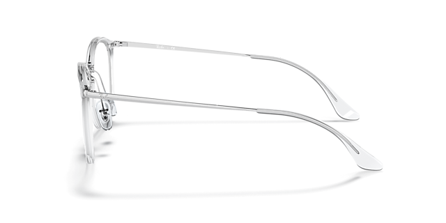 RB7140 Transparent PlasticEyeglass Frames for Glasses Direct, Side View