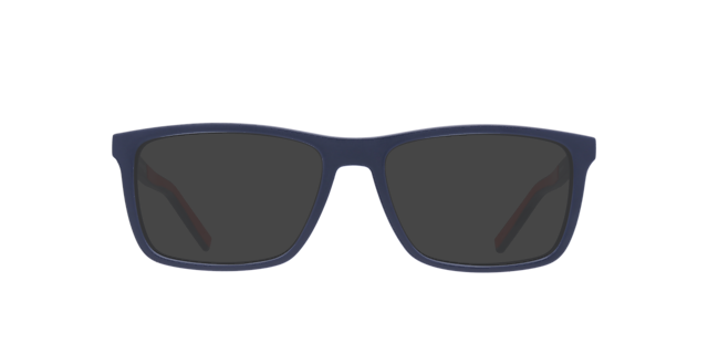 TH 1592 Blue & Red PlasticEyeglass Frames for Glasses Direct, with Tinted Lenses