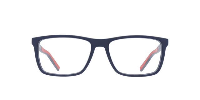 TH 1592 Blue & Red PlasticEyeglass Frames for Glasses Direct, Front View