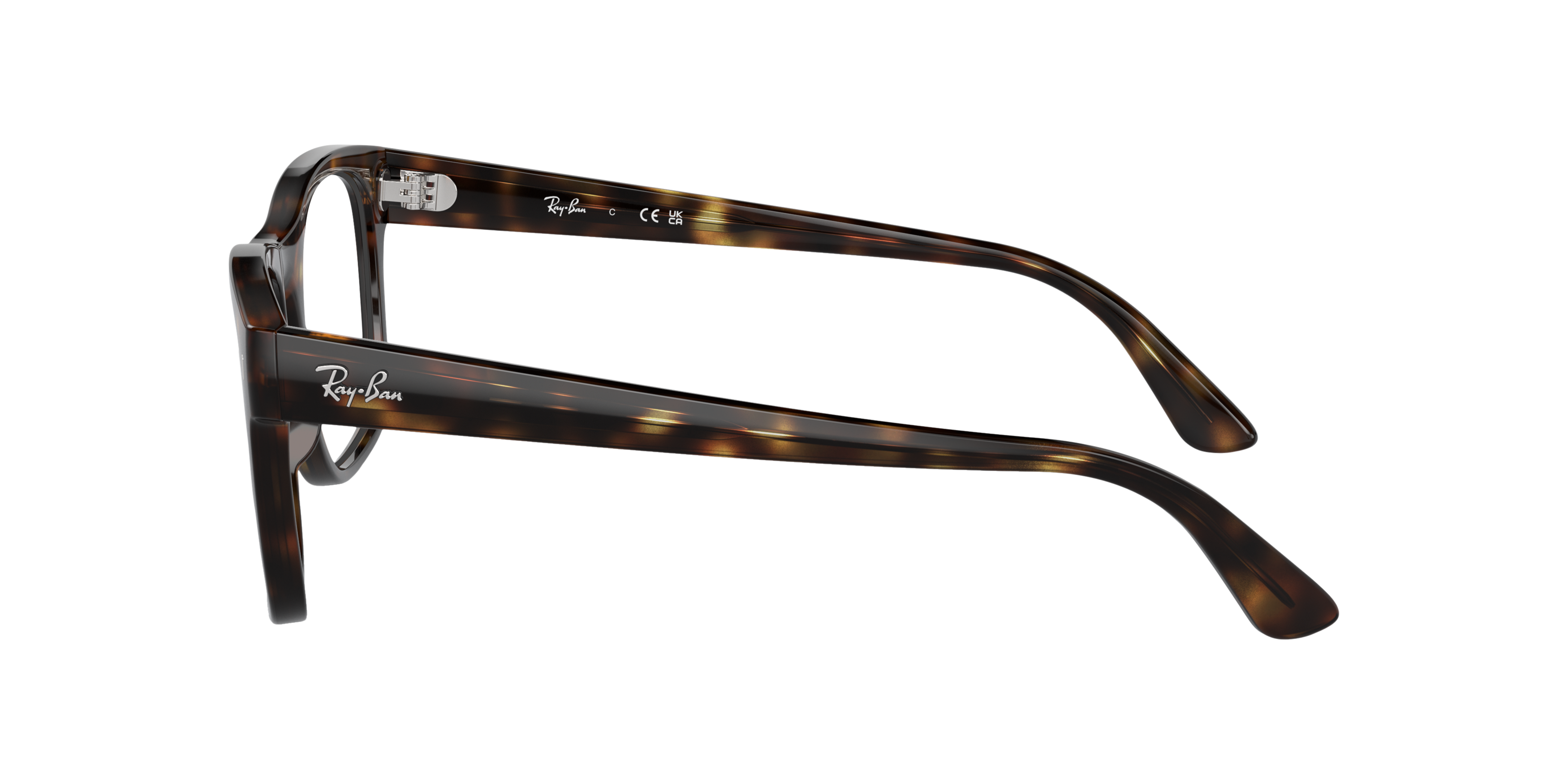 RB7228 Havana PlasticEyeglass Frames for Glasses Direct, Side View