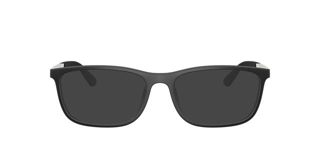 EA3280U Matte Black PlasticEyeglass Frames for Glasses Direct, with Tinted Lenses