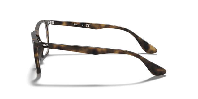 RB7074 Optics Havana PlasticEyeglass Frames for Glasses Direct, Side View