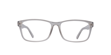 Matte Crystal Grey Dario -  Plastic Glasses