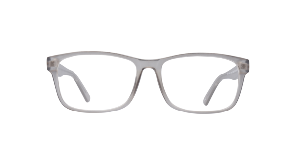 Dario Matte Crystal Grey Plastic Eyeglass Frames