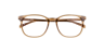 Miles Crystal Brown AcetateEyeglass Frames for Glasses Direct, Closed View
