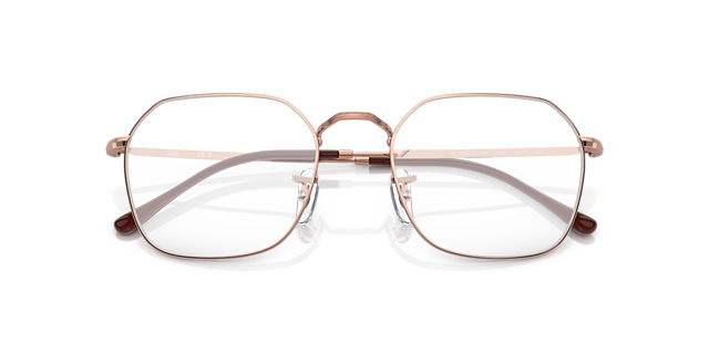 RB3694V Rose Gold MetalEyeglass Frames for Glasses Direct, Closed View