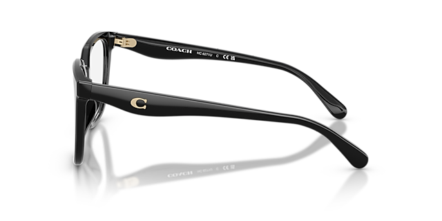 HC6271U Black AcetateEyeglass Frames for Glasses Direct, Side View