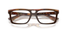 DG3431 Top Brown & Pearl Gold & Brown AcetateEyeglass Frames for Glasses Direct, Closed View