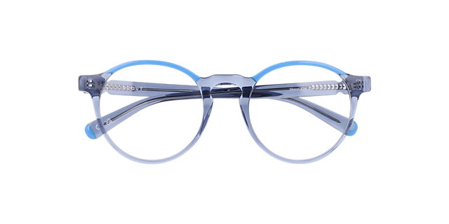 Marcel Light Blue & Blue AcetateEyeglass Frames for Glasses Direct, Closed View