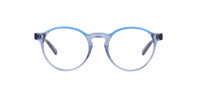 Marcel Light Blue & Blue AcetateEyeglass Frames for Glasses Direct, Front View
