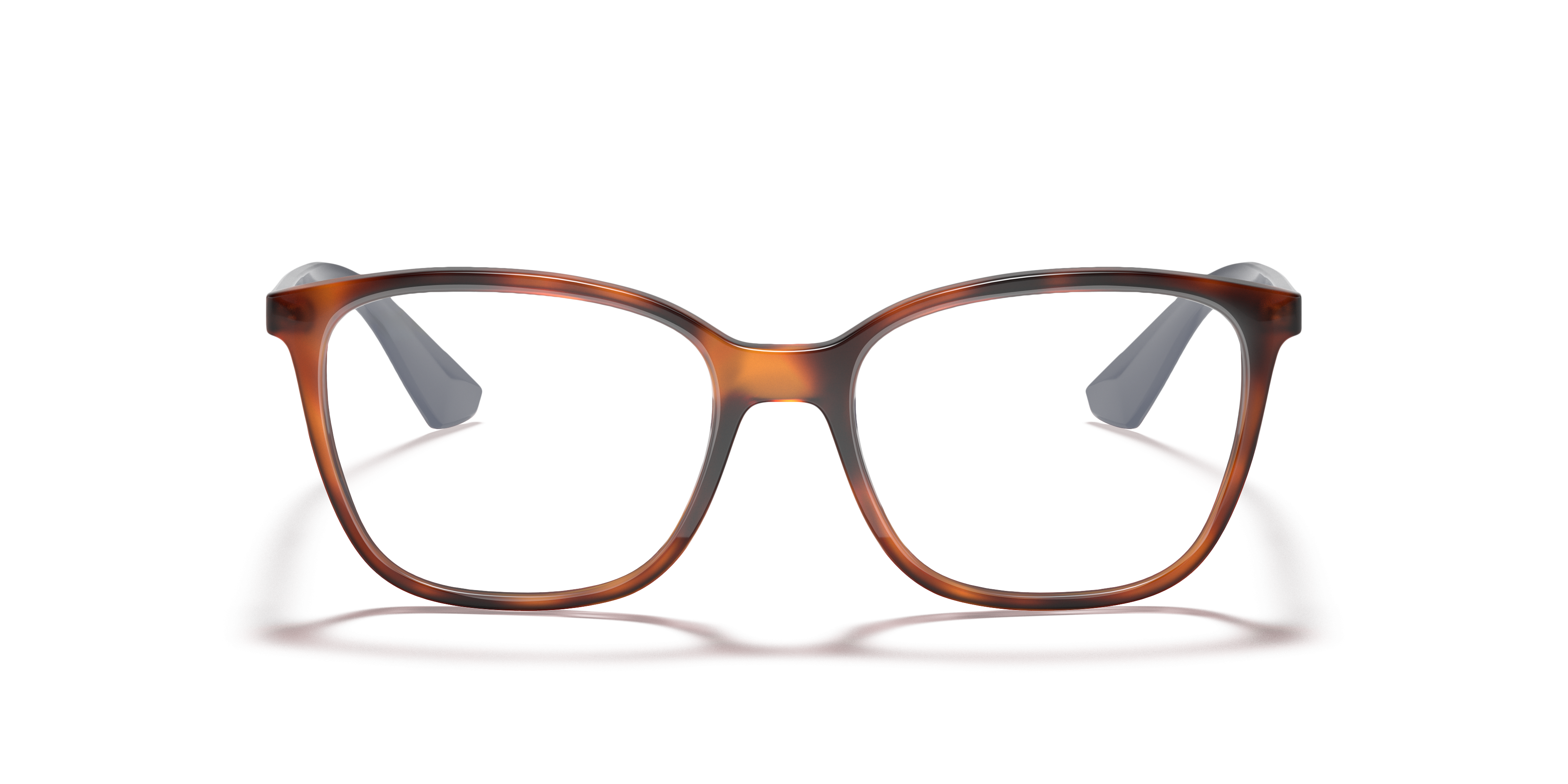 RB7066 Light Havana PlasticEyeglass Frames for Glasses Direct, Front View