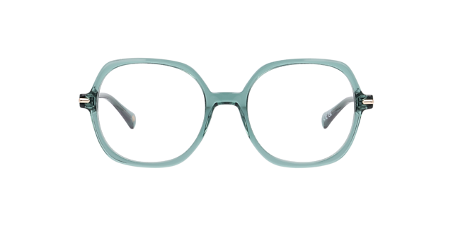 Marble Arch Crystal Green AcetateEyeglass Frames for Glasses Direct, Front View