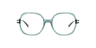 Marble Arch Crystal Green AcetateEyeglass Frames for Glasses Direct, Front View
