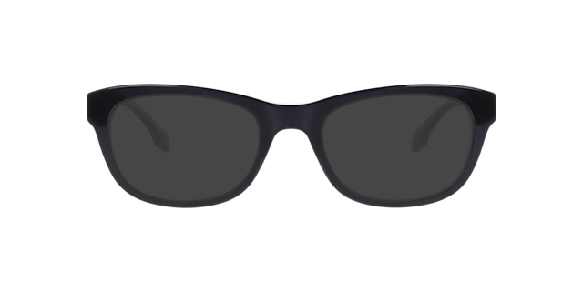 Nathanael Bilayer Black & Crystal Grey AcetateEyeglass Frames for Glasses Direct, with Tinted Lenses