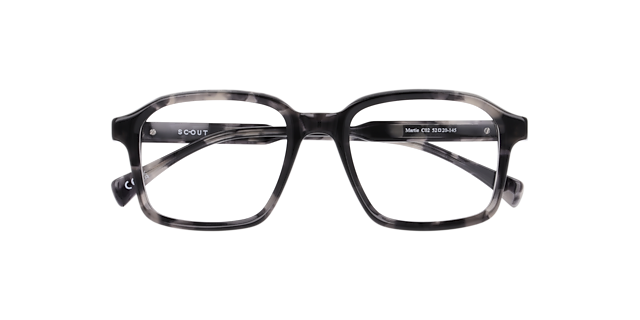 Martie Havana Grey AcetateEyeglass Frames for Glasses Direct, Closed View