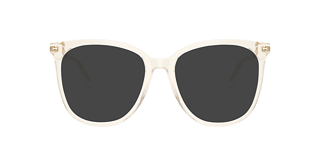 JC3060 Transparent Beige AcetateEyeglass Frames for Glasses Direct, with Tinted Lenses