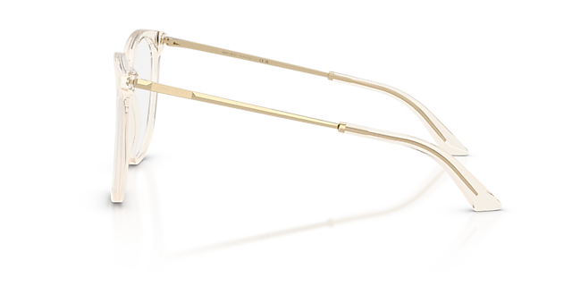 JC3060 Transparent Beige AcetateEyeglass Frames for Glasses Direct, Side View