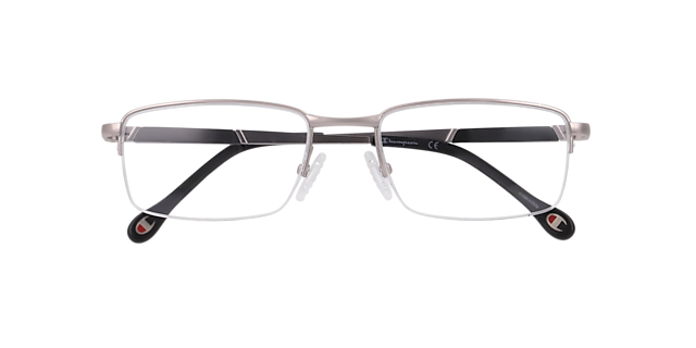 Cu1016 Gunmetal MetalEyeglass Frames for Glasses Direct, Closed View