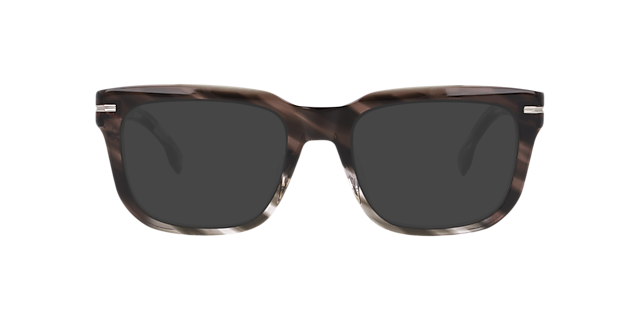Boss 1746/G Brown Grey AcetateEyeglass Frames for Glasses Direct, with Tinted Lenses