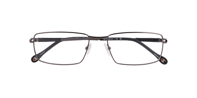 Cu4013 Gunmetal MetalEyeglass Frames for Glasses Direct, Closed View