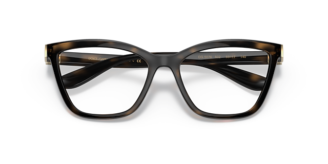 DG5076 Havana PlasticEyeglass Frames for Glasses Direct, Closed View