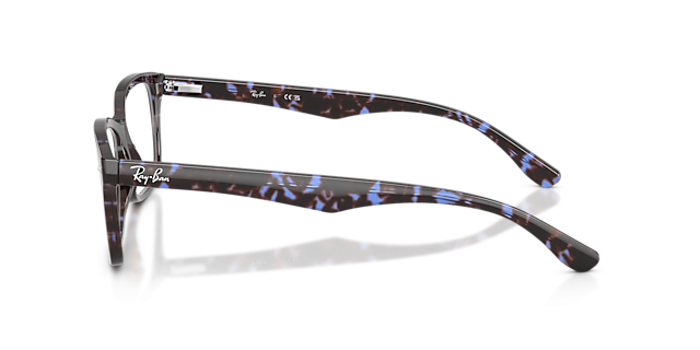 RB5228 Havana Blue Turtle AcetateEyeglass Frames for Glasses Direct, Side View