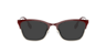 BE1362 Light Gold & Bordeaux MetalEyeglass Frames for Glasses Direct, with Tinted Lenses