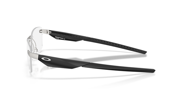 Steakhouse 1.0 Satin Chrome MetalEyeglass Frames for Glasses Direct, Side View