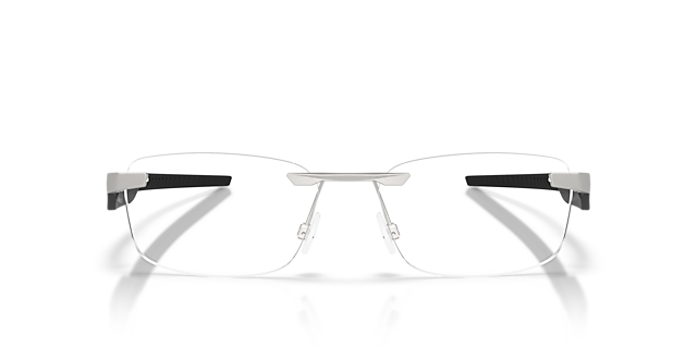 Steakhouse 1.0 Satin Chrome MetalEyeglass Frames for Glasses Direct, Front View