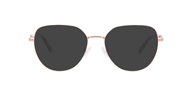 Cuemi Pink MetalEyeglass Frames for Glasses Direct, with Tinted Lenses