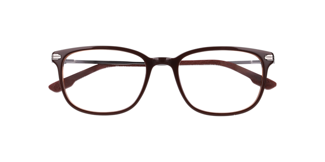 Nb4201 Brown AcetateEyeglass Frames for Glasses Direct, Closed View