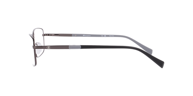 Cu4011 Gunmetal MetalEyeglass Frames for Glasses Direct, Side View