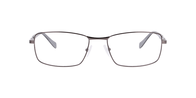 Cu4011 Gunmetal MetalEyeglass Frames for Glasses Direct, Front View